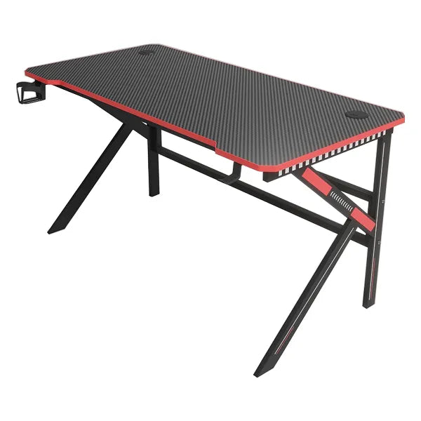 Gaming Desk, steel frame, carbon fiber, D-2105-120
