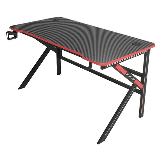 Gaming Desk, steel frame, carbon fiber, D-2105-120