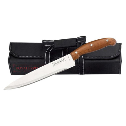Royaltyline K9C Kitchen Knife Set – 9 Pieces, Wooden Handles