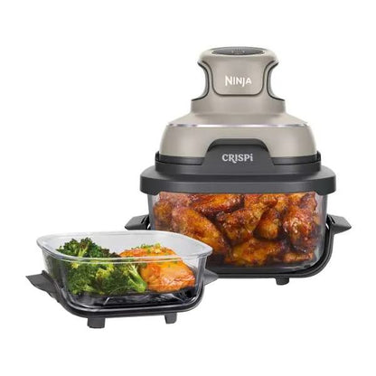 Ninja FN101EUBG Portable Glass Air Fryer – 3.8L, Beige