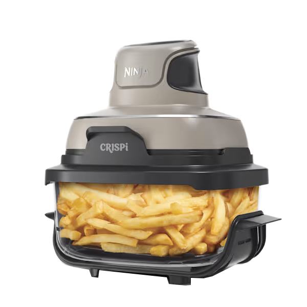 Ninja FN101EUBG Portable Glass Air Fryer – 3.8L, Beige