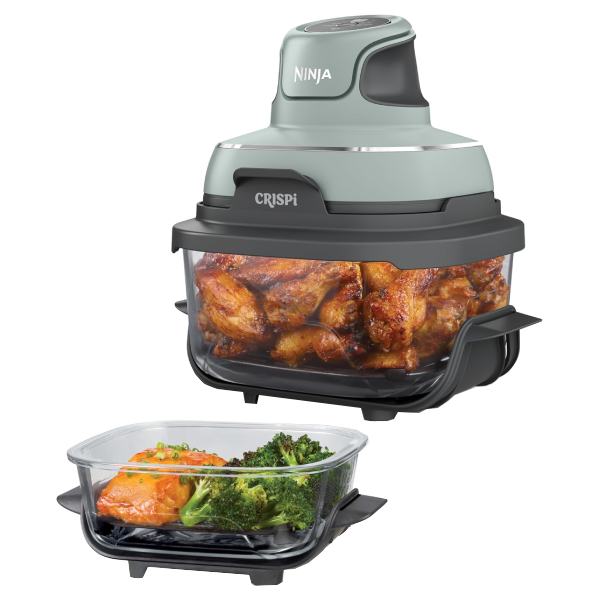 Ninja FN101EUGN Portable Glass Air Fryer – 3.8L Capacity