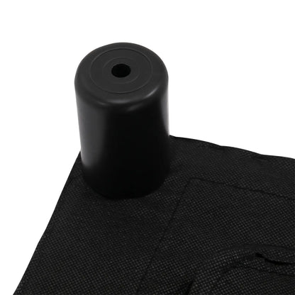 Rectangular Footstool Padded and Covered in White Faux Leather, for Living Room and Entrance, 40x30x24 cm