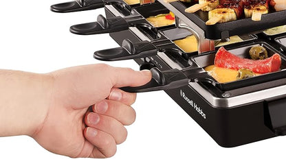 3 in 1, Party Grill, Multi Raclette, 1400W, Serves for 8*Persons, Black
