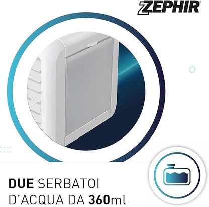 Mini evaporating, air cooler, LED lights, ZEPHIR ZAIR MINI