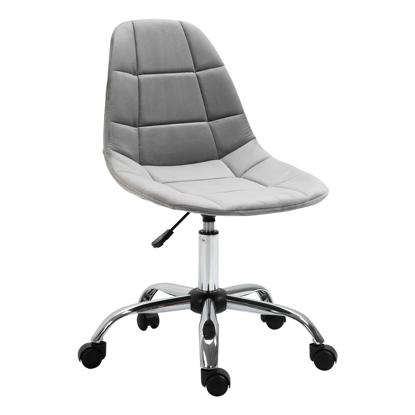 WINTERS | Grey Swivel Chair for Bedroom or Office - Ergonomic Chair