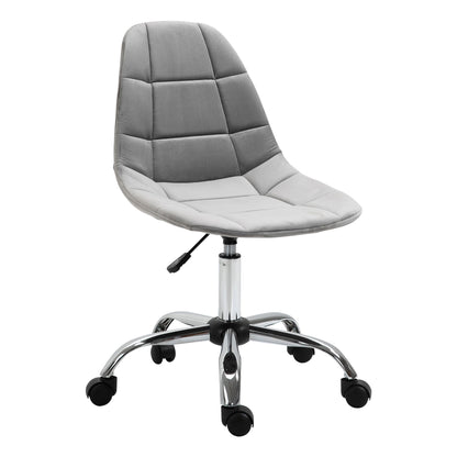 WINTERS | Grey Swivel Chair for Bedroom or Office - Ergonomic Chair