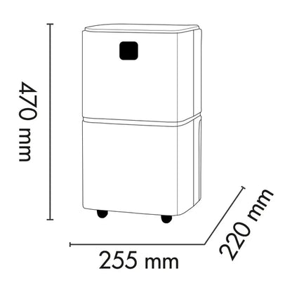 11Ltr, dehumidifier, air purifier, Argo Dry Pury EVO 11