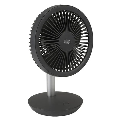 15cm, desk fan, rechargeable, Argo Orfeo Titanium