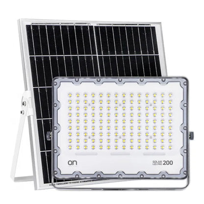 200 LED Solar Spotlight Kit, 25 W, Remote & Hibernation Mode, IP65