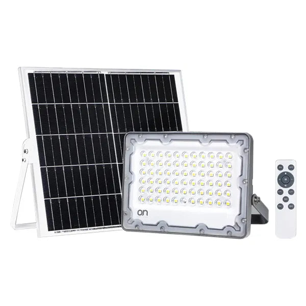 500 LED Solar Spotlight Kit – 6,200 lm, Remote & Hibernation Mode