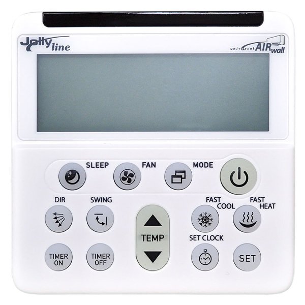Jollyline Universal Air Conditioner Remote – Backlit Display