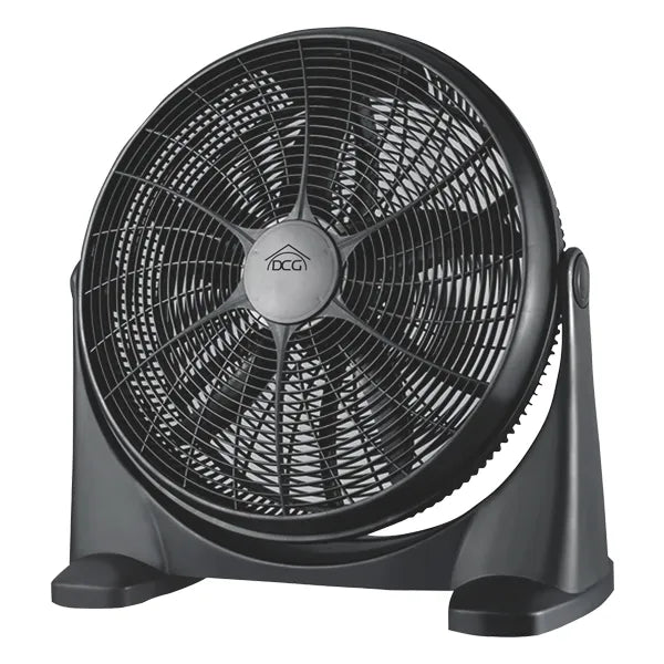 50cm, 80W, Floor Fan, Black, DCG