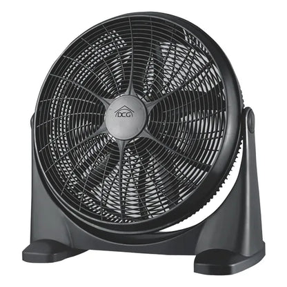 50cm, 80W, Floor Fan, Black, DCG