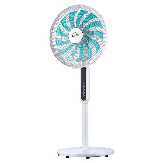 60W,  40cm Stand Fan, Adjustable oscillation angle. White