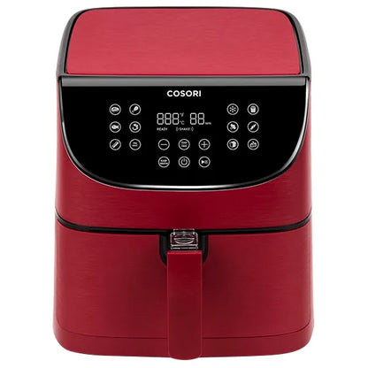 5.5Ltr Air-Fryer, 1700W, Digital Display, Red