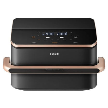 Cosori Dual Blaze TwinFry 10L Air Fryer – 2800W, Black/Rose Gold
