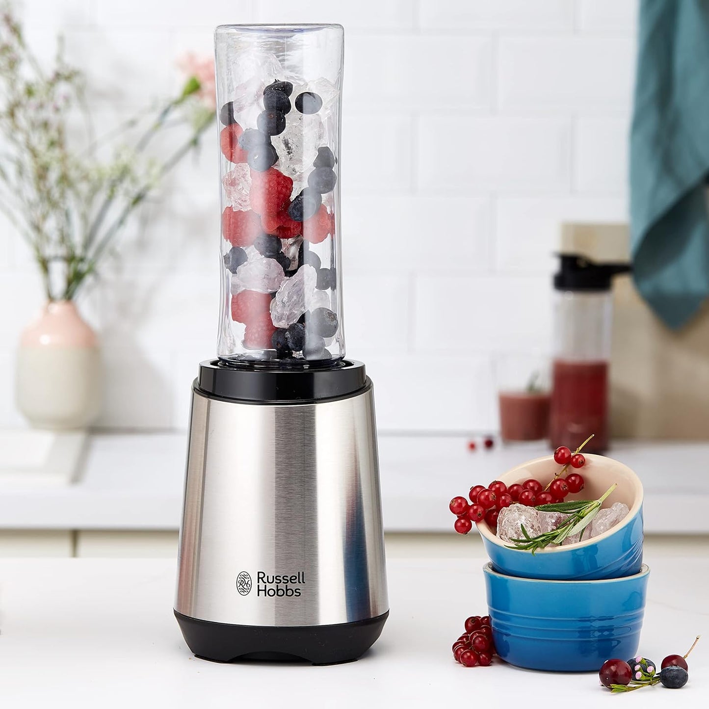 Smoothie Maker, Blender/Stand Mixer, including 2 drinking bottles, 600 ml
