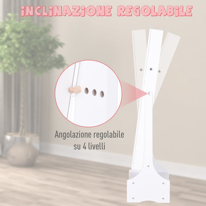 LED Jewellery Cabinet Mirrored Jewellery Armoire with Drawer Base Jewellery and Accessories Organiser 45x36x150cm