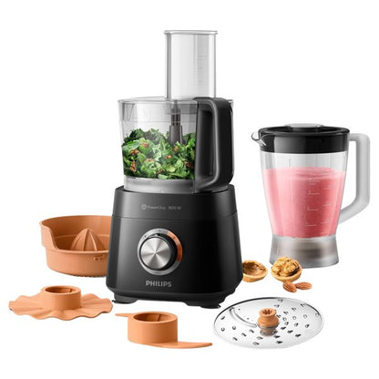 Philips Viva Collection Compact Food Processor with Liquidiser – 800W