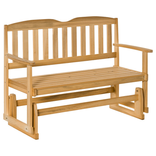 Classic Wooden 2 Seater Swinger / Rocking Bench