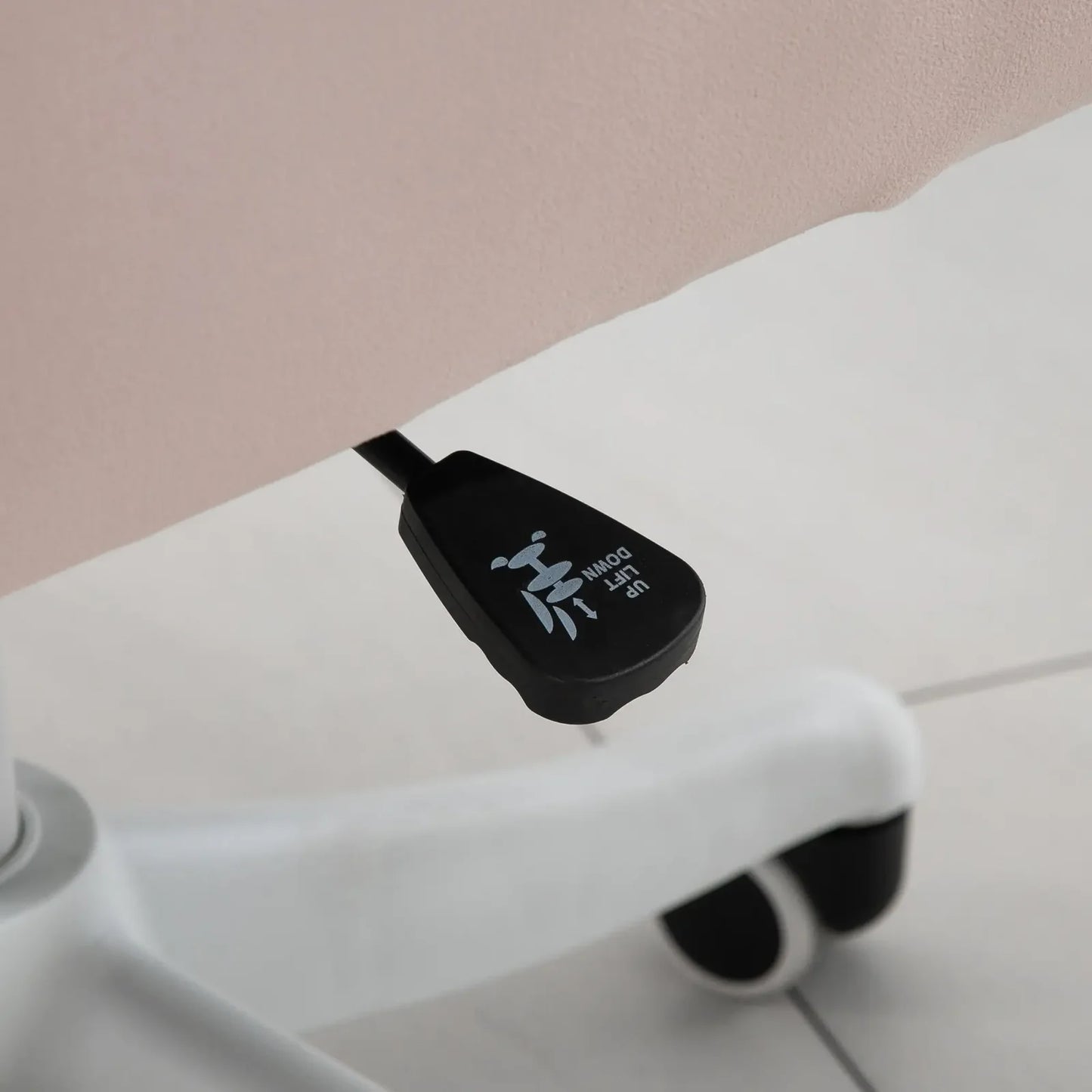 Pink Massage Office Chair with Cushion, USB Power & Lumbar Support