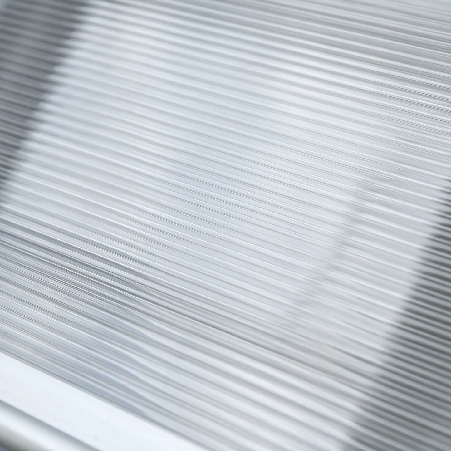 Outdoor Canopy for Windows and Doors, in Polycarbonate and Aluminum, 110x60x18cm - Transparent