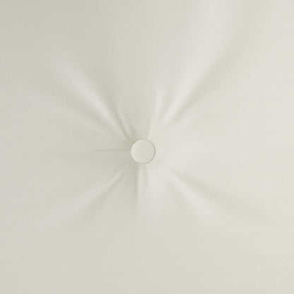 3 Seater Garden Swing Bed with Adjustable Canopy, Steel and Polyester, 195x117x175 cm, Cream and Black