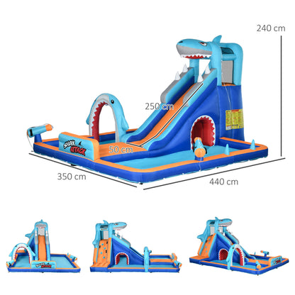 Exciting Bouncy Castle with Inflator, Slide, Pool, and Climbing Wall - Perfect for Children 3-8 Years