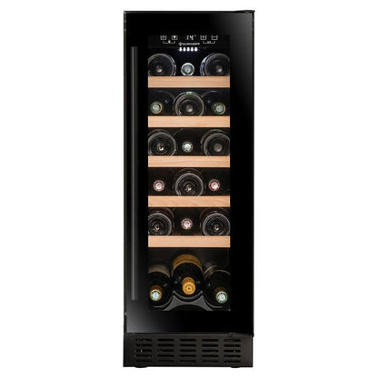 Climadiff CBU20S2B Single-Zone Wine Cooler – 20 Bottles
