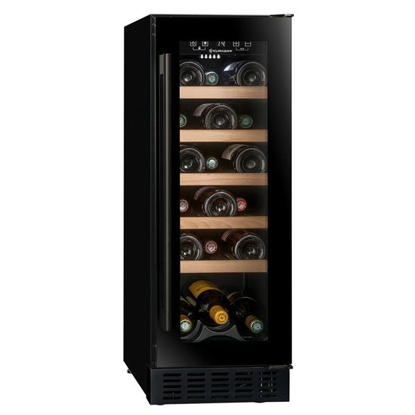 Climadiff CBU20S2B Single-Zone Wine Cooler – 20 Bottles