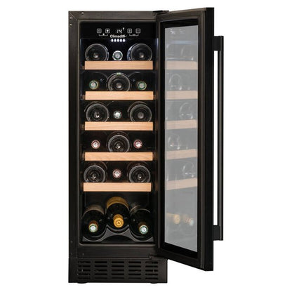 Climadiff CBU20S2B Single-Zone Wine Cooler – 20 Bottles