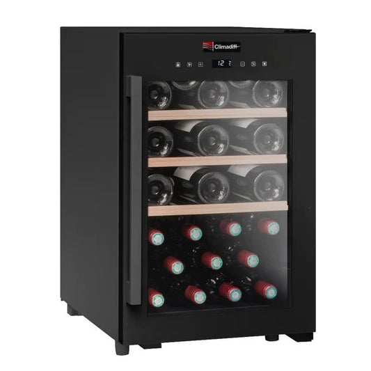 Climadiff CS31B1 Wine Cooler – Holds 31 Bottles, 5–20°C