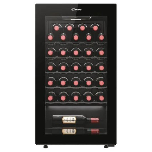 Candy CWC033M Free-Standing Wine Cooler – 33 Bottle Capacity