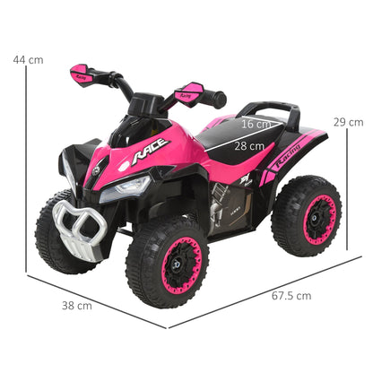 Quad for children riding hard with lights and sounds, 18-36 months