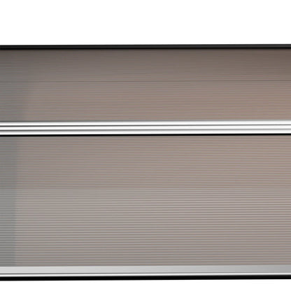 Outdoor Canopy for Windows and Doors, in Polycarbonate and Aluminum, 200x100x26 cm, Brown