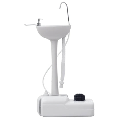 Portable Camping Sink with 17L Water Tank, Wheels & Soap Dispenser