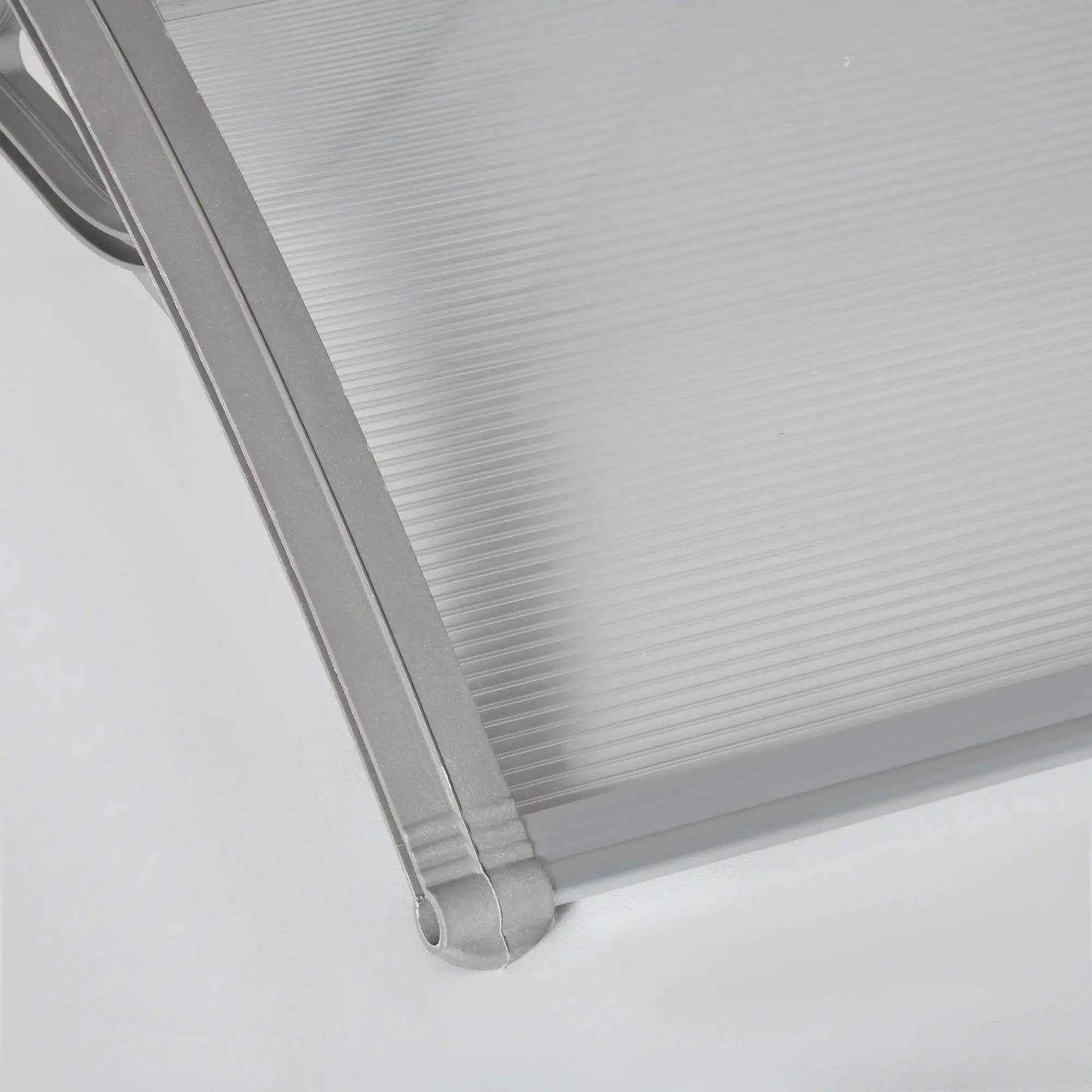 100x80cm Anti-UV Polycarbonate Outdoor Canopy for Doors and Windows