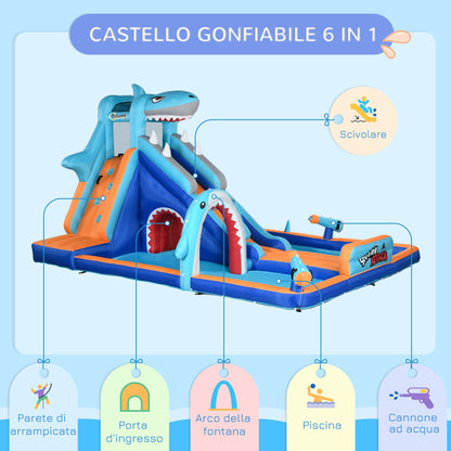 Exciting Bouncy Castle with Inflator, Slide, Pool, and Climbing Wall - Perfect for Children 3-8 Years