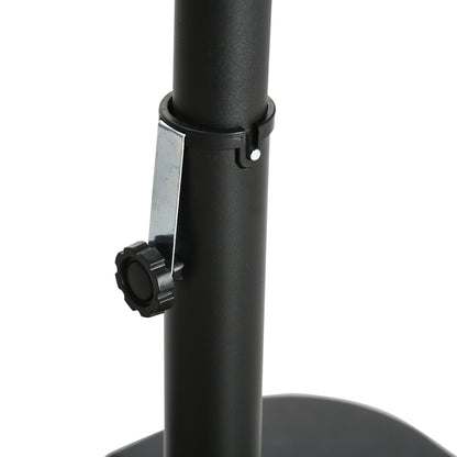 Garden Umbrella 3x3 m with Mosquito Net, Crank Opening and Cross Base, Dark Grey