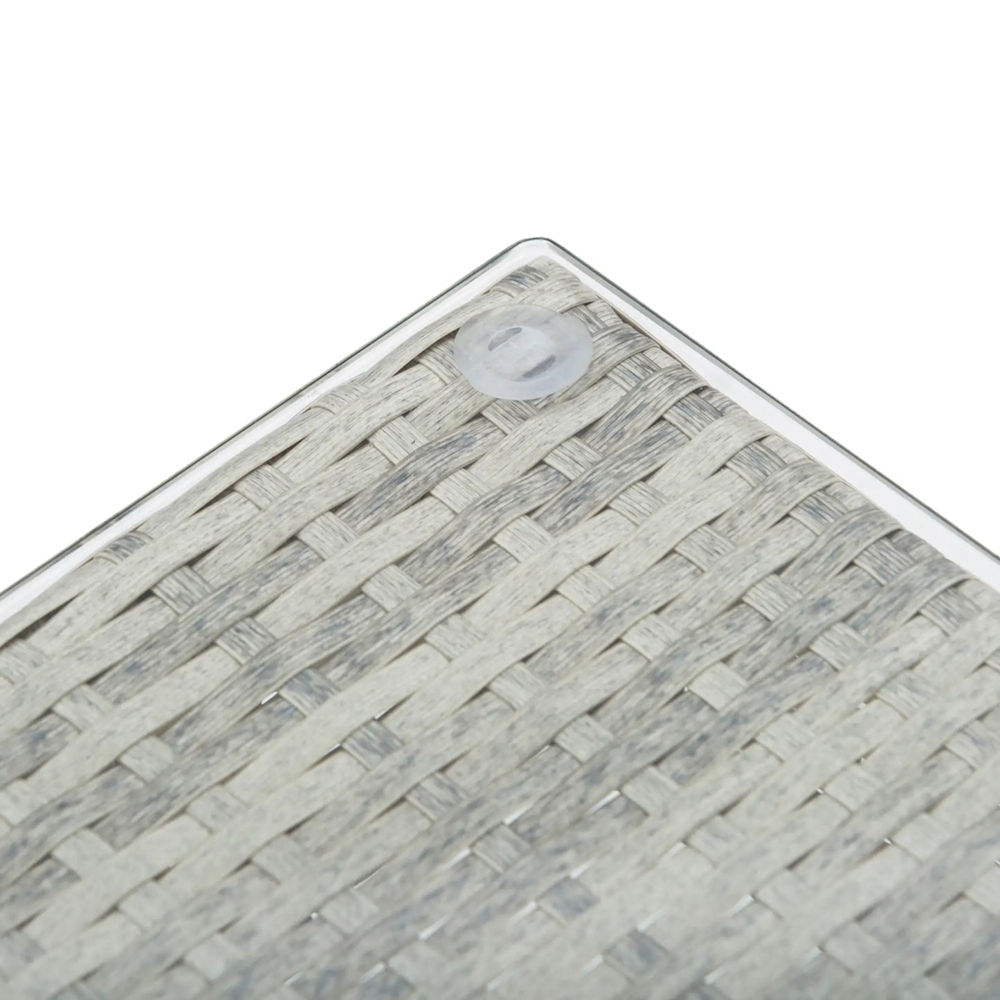 Outdoor Garden Set, Garden Lounge, Outdoor Sofa Set with Garden Table, Grey Rattan Garden Furniture