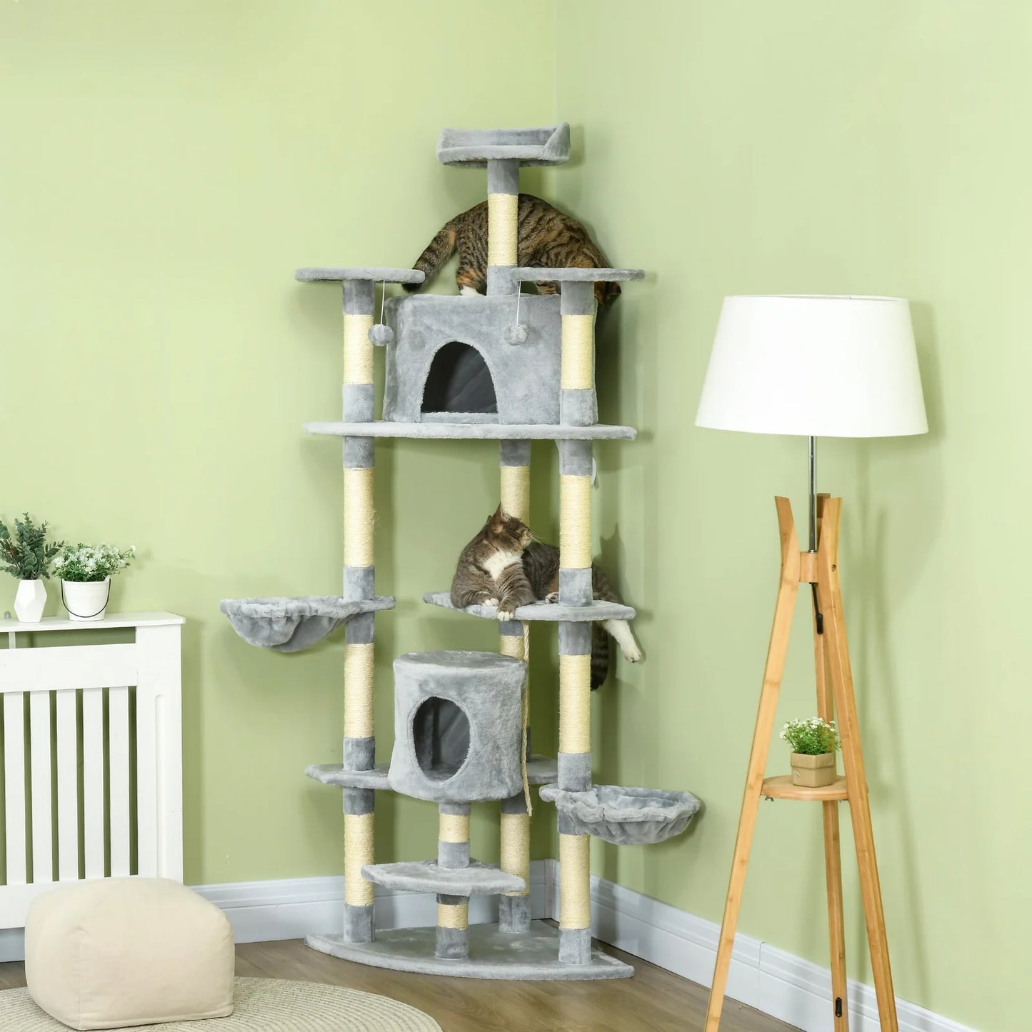 Large Multi‑Level Cat Tree Tower