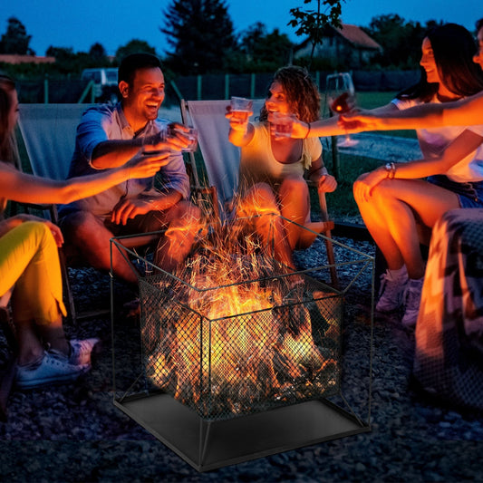 Portable Black Garden Firepit / Brazier