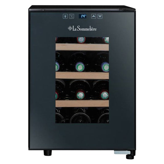 Lasommeliere LS12SILENCE Free-Standing Wine Cooler – 12 Bottles