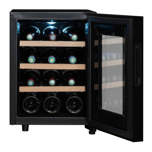 Lasommeliere LS12SILENCE Free-Standing Wine Cooler – 12 Bottles