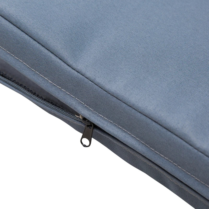 4-Piece Outdoor Lounge Set with 2 Chairs, Sofa and Coffee Table, Garden Furniture in Rattan and Black Steel