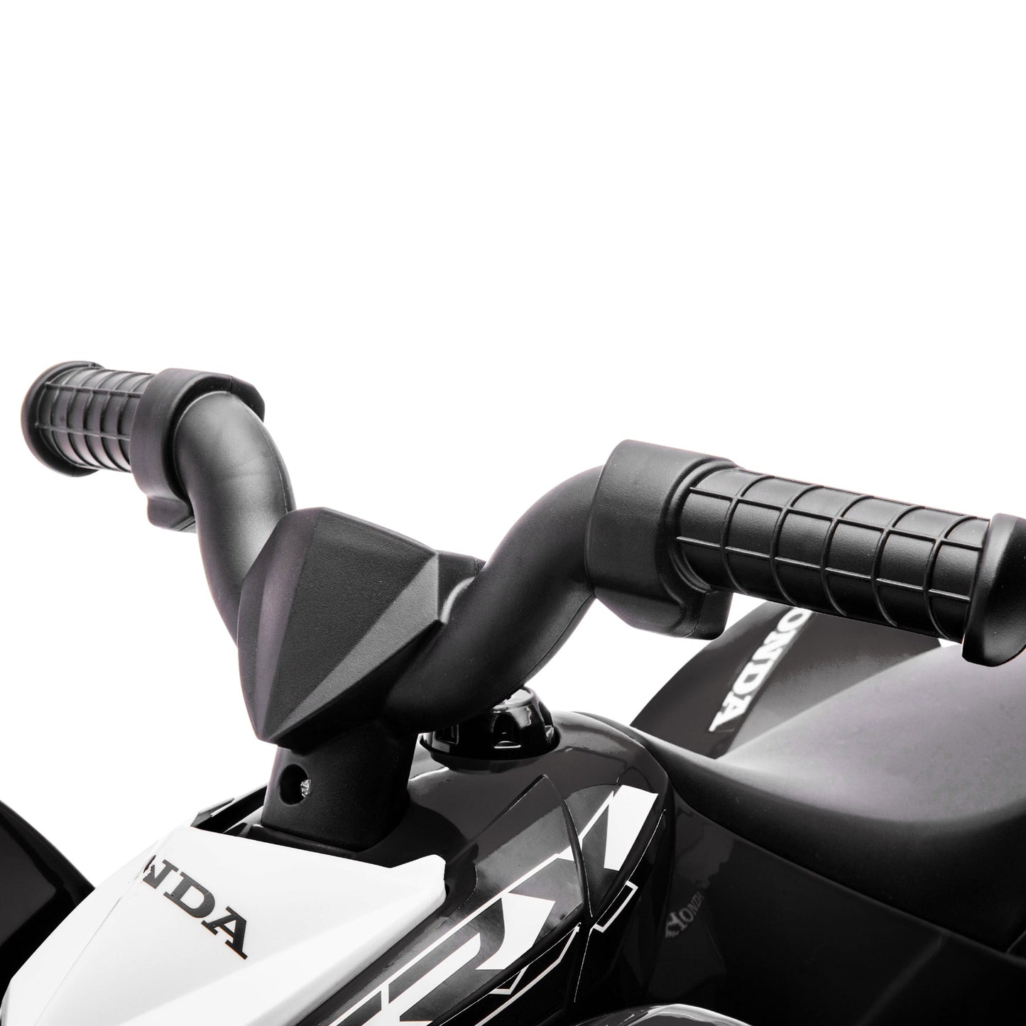 Electric Quad Bike for Children 18-36 Months with LED Lights, Horn and Pedals, 65.5x38.5x43.5 cm, Black