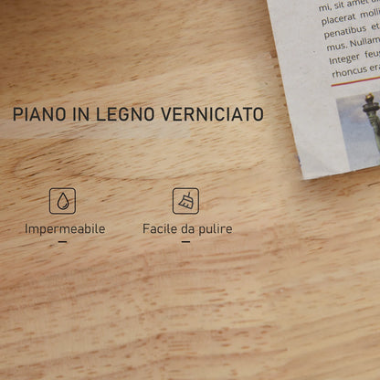 3-Level White Kitchen Trolley on Wheels