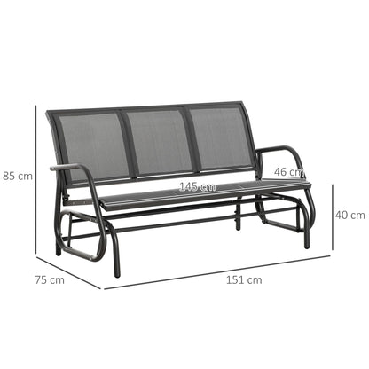 PORTO | 3 Seater Garden Swinger / Rocking Chair