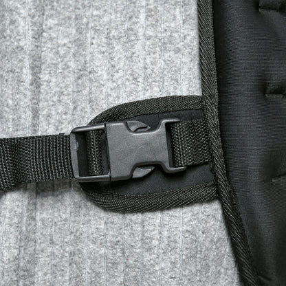 8kg Breathable Weighted Vest with Storage Pocket and Shoulder Straps, Oxford Fabric, 40x35cm, Black